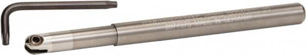 Kennametal 2879405 Indexable Ball Nose End Mill: 1/2" Cut Dia, Solid Carbide, 4.73" OAL