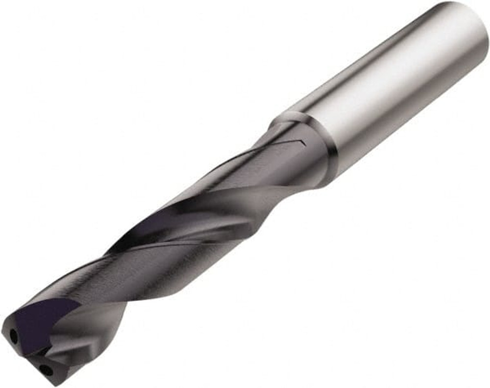 Seco 03046087 Screw Machine Length Drill Bit: 0.5625" Dia, 140 °, Solid Carbide