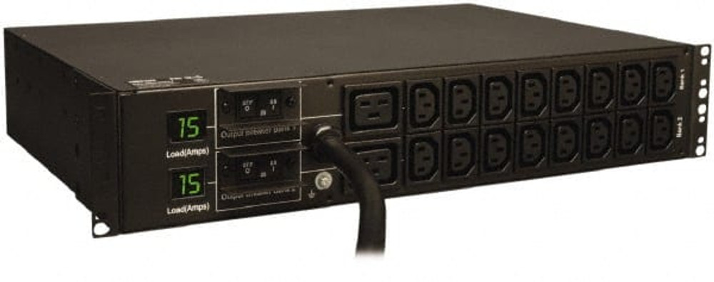 Tripp-Lite PDUMH30HV 18 Outlets, 120 VAC30 Amps, 15' Cord, Power Outlet Strip