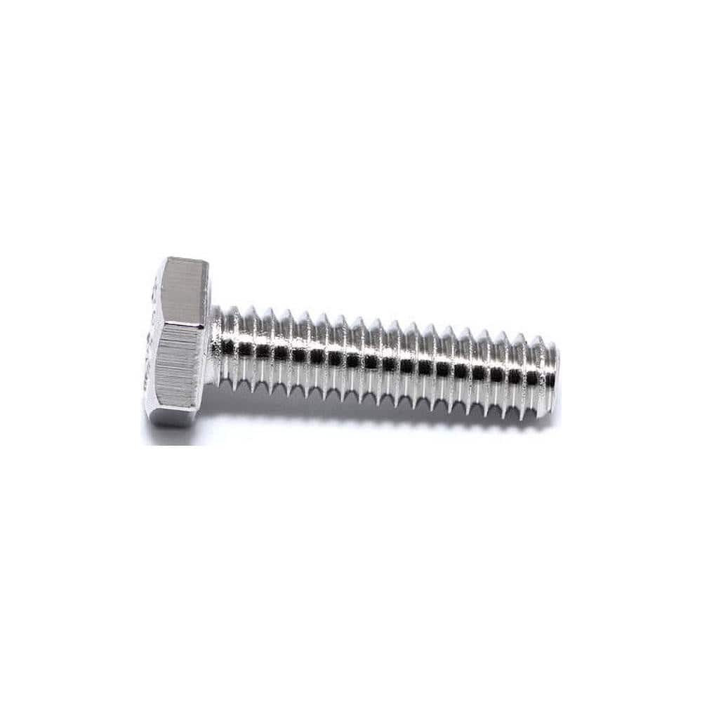 Foreverbolt FBMHEXB61040P25 Hex Head Cap Screw: M6 x 1.00 x 40 mm, Grade 18-8 Stainless Steel, NL-19 Finish