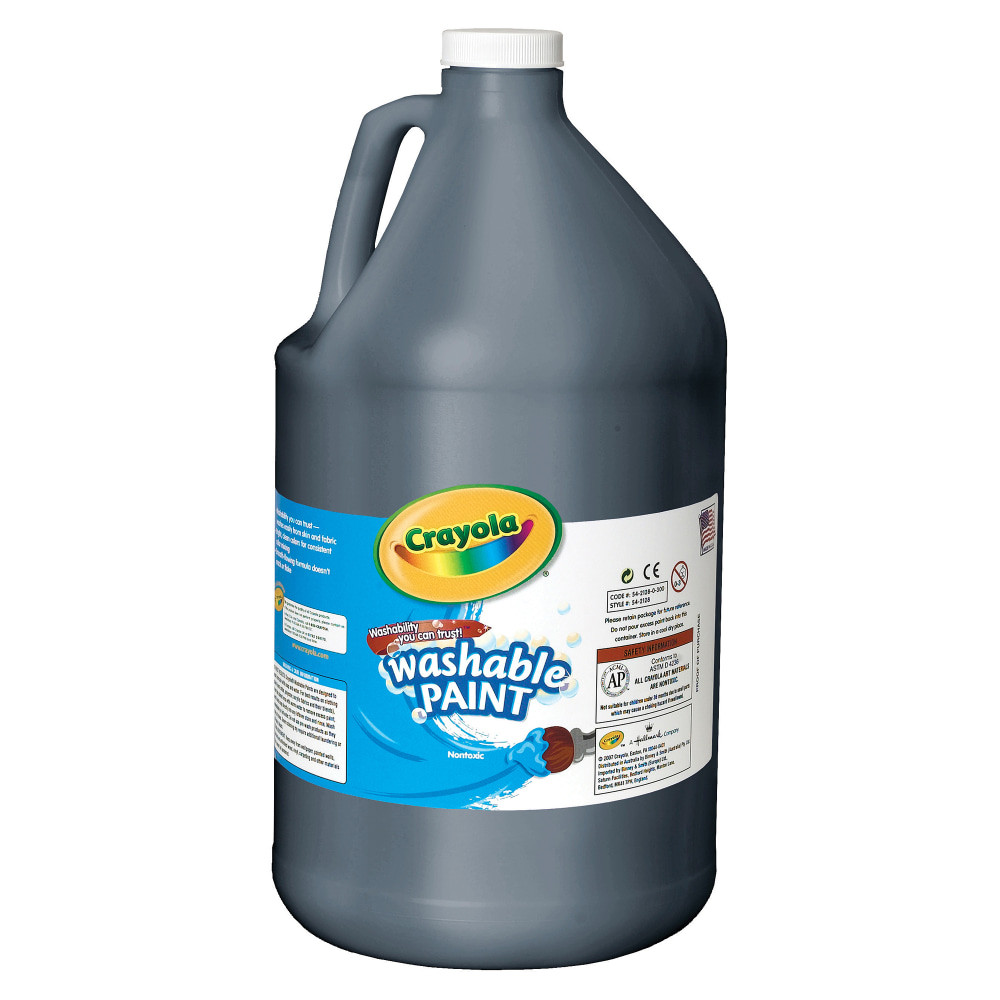 From detailed fingerprints to splatter artwork, your students can get creative with paint and wash up easily afterward. The kid-friendly formula makes it easy to let their imagination roll out on paper without worrying about a tough cleanup when they are finished.  Excellent adhesion prevents chipping, flaking or rubbing off. Pump dispenser is sold separately.  Conforms to ASTM D-4236.  Certified AP nontoxic.  ACMI Certified AP Nontoxic. For detailed information see www.acmiart.org.  Less harsh chemicals - made with fewer harsh chemicals, or safer chemicals than typical alternatives, helping  reduce your use of and exposure to substances that may be more harmful to your health and the environment.