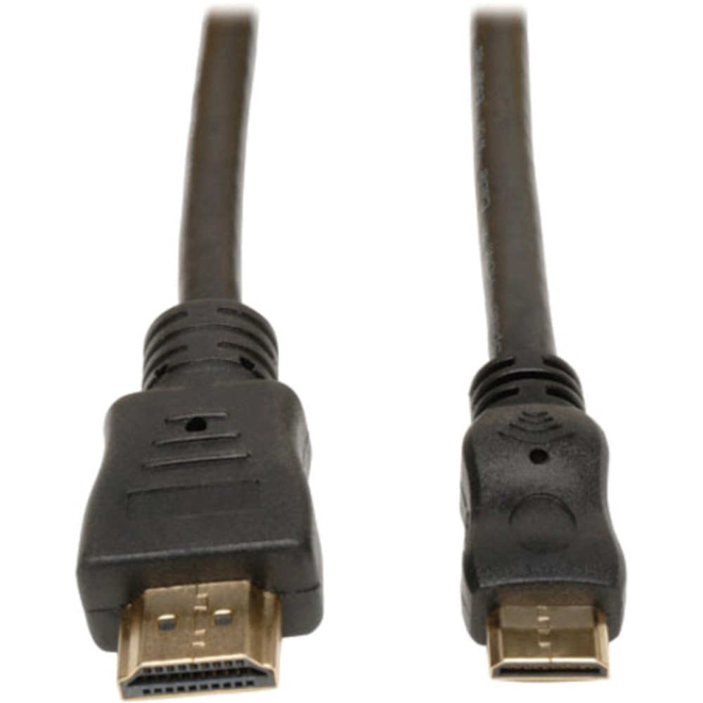 Efficient communication. With the inclusion of HDMI Ethernet Channel (HEC), this cable allows for a single connection to carry both video and networking data, simplifying your setup.  3D-capable performance. The Eaton P571-006-MINI supports 3D-Transmission, enabling users to enjoy an immersive viewing experience with compatible devices.  Reliable connectivity. The Eaton P571-006-MINI is crafted to deliver consistent audio and video transmission between devices, ensuring a stable connection for streaming and gaming applications.  Signal quality. Featuring gold-plated connectors, this HDMI cable minimizes signal loss and enhances the clarity of audio and video, providing a better overall experience.