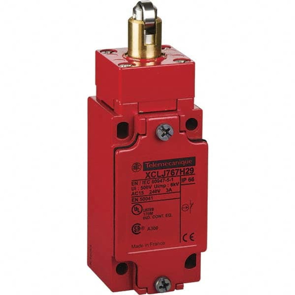 Telemecanique Sensors XCLJ767H29 240 VAC, 10 Amp, Safety Limit Switch