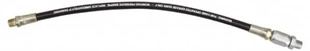PRO-LUBE GHC-18Y/SW/N 18" Long, 3,500 psi Operating Pressure, Thermoplastic Grease Gun Hose