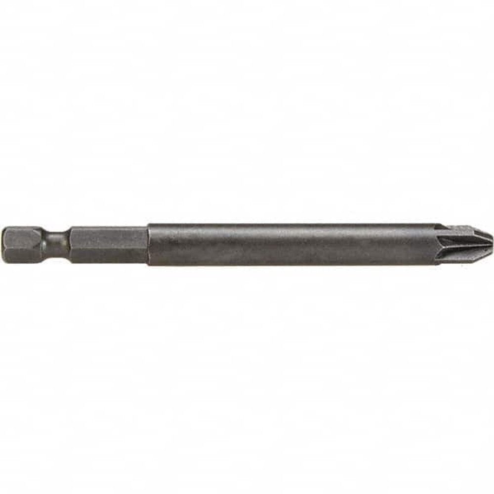 Apex 491-C-PZDX Power Screwdriver Bit: #1 Phillips, 1/4" Hex Drive