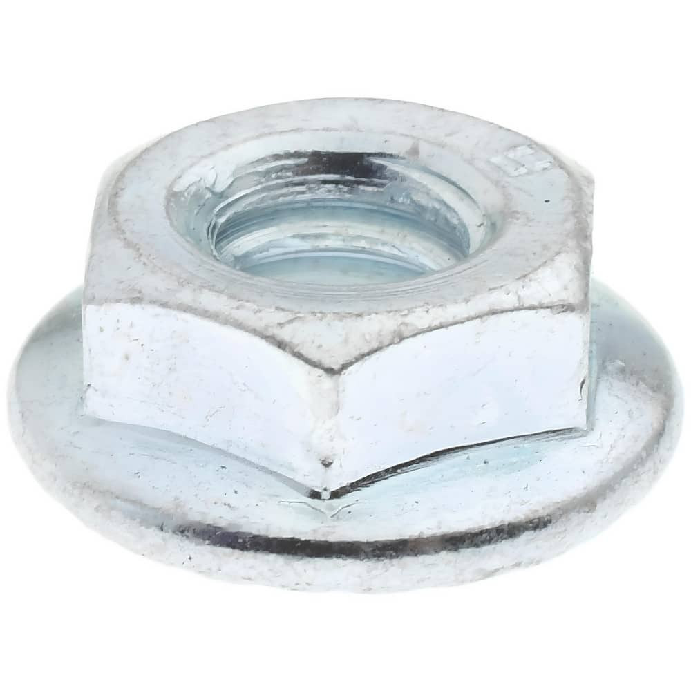 Value Collection 857180PR 1/4-20, 19/32" Flange Diam, Serrated Flange Nut