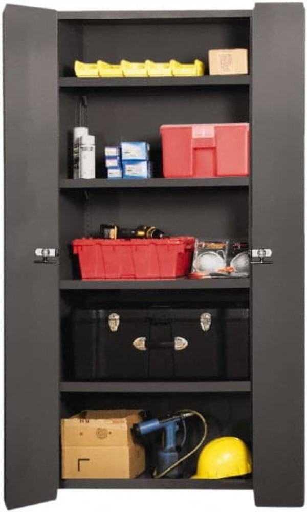 Durham 3952-4S-95 Locking Storage Cabinet: 36" Wide, 20" Deep, 84" High