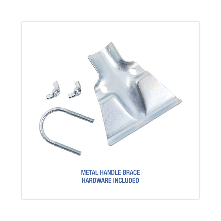 BOARDWALK 20336 Floor Brush Head, 3.25" Maroon Stiff Polypropylene Bristles, 36" Brush