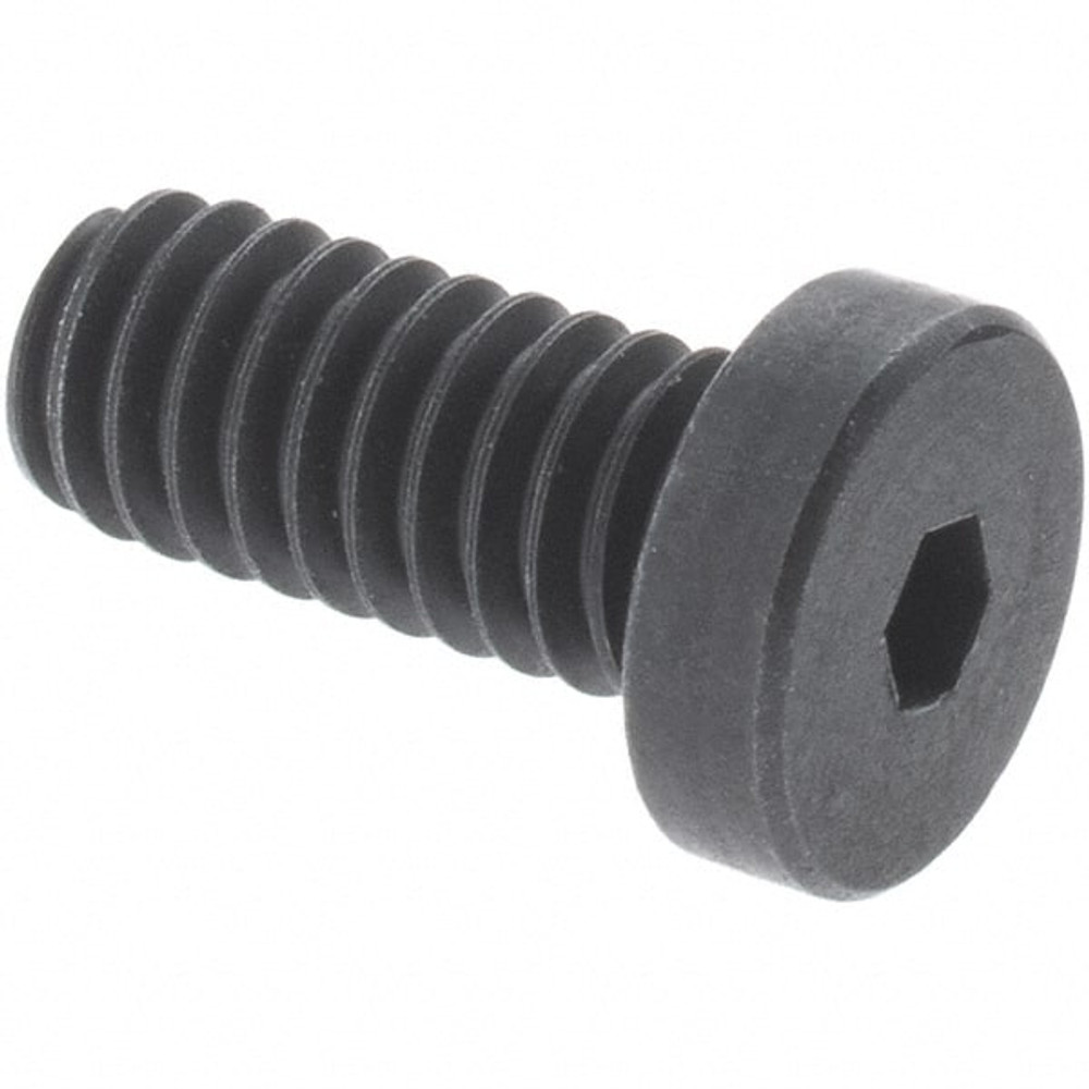 Unbrako 103550 Low Head Socket Cap Screw: M12 x 1.75, 25 mm Length Under Head, Low Socket Cap Head, Hex Socket Drive, Alloy Steel, Black Oxide Finish