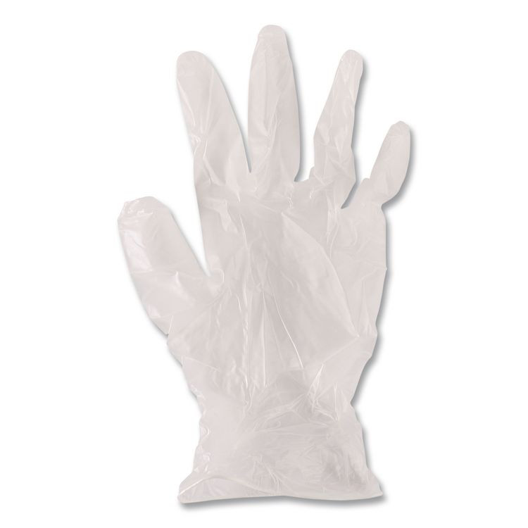 BOARDWALK 365XLBX General Purpose Vinyl Gloves, Powder-Free, X-Large, 2.6 mil Thick, 9.5" Long, Clear, 100/Box