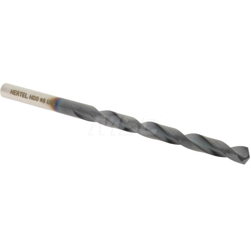 Hertel 4140026 Jobber Length Drill Bit: #8, 135 °, Cobalt