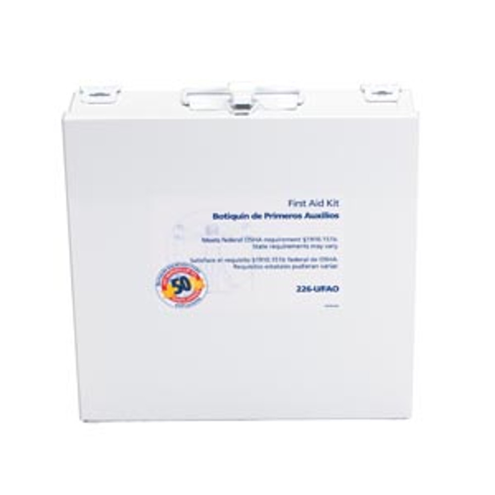 First Aid Only/Acme United Corporation  225-AN 50 Person First Aid Kit, Plastic Case w/ Dividers (DROP SHIP ONLY - $150 Minimum Order)