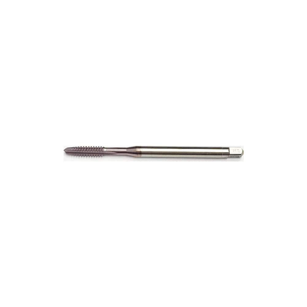 Yamawa TS010J4NEB5TICN Straight Flute Taps; Tap Type: Straight Flute ; Thread Size (mm): M10x0.75 ; Thread Standard: Metric ; Chamfer: Plug ; Material: Vanadium High-Speed Steel ; Coating/Finish: TiCN