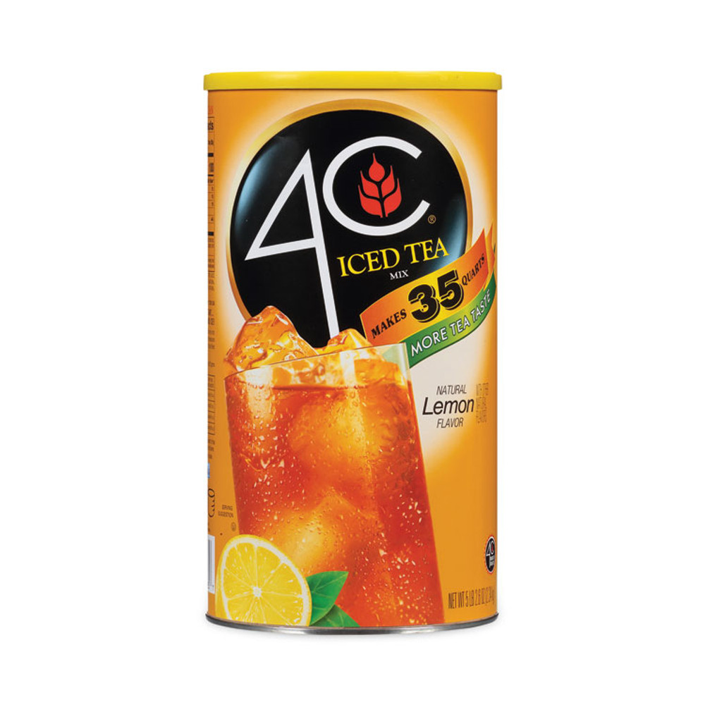 4C FOODS 22000577 Iced Tea Mix, Lemon, 5.59 lb Tub
