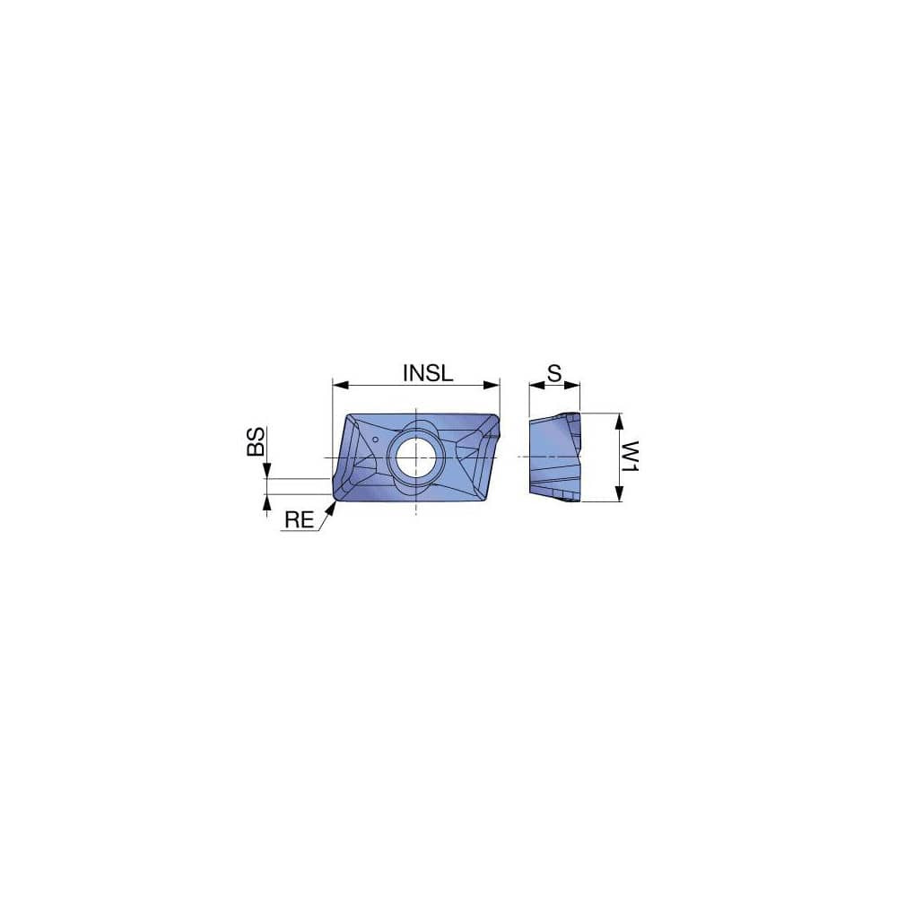 Tungaloy 6822079 Milling Insert: NS740, Cermet