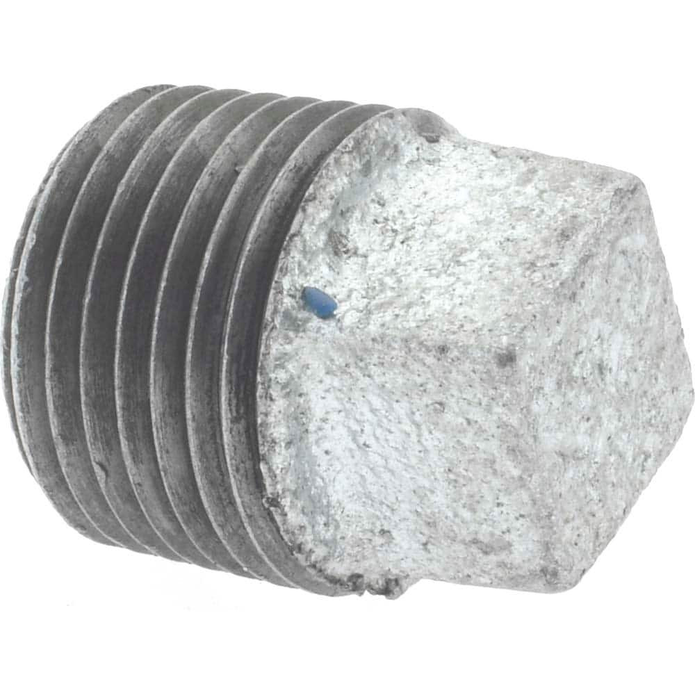 B&K Mueller 511-803HN Malleable Iron Pipe Square Plug: 1/2" Fitting