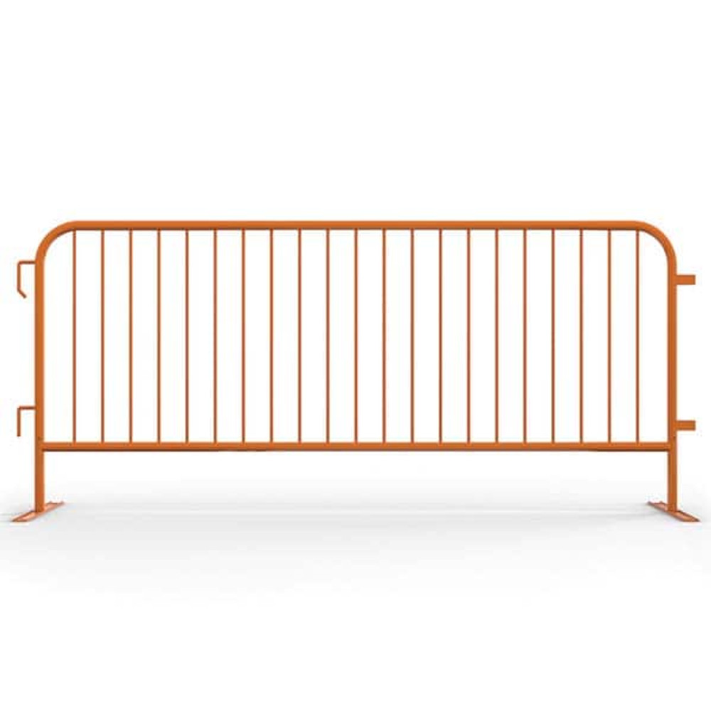 Trafford Industrial AC-HDX85-FL-OR Facility Barricade: 44" High, Steel