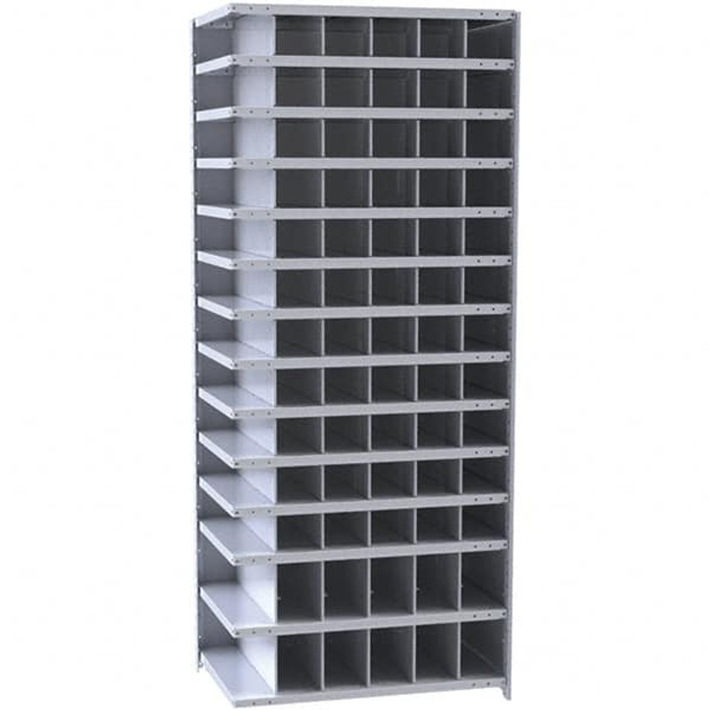 Hallowell A5529-18HG 78 Bin Closed Industrial Bin Shelving