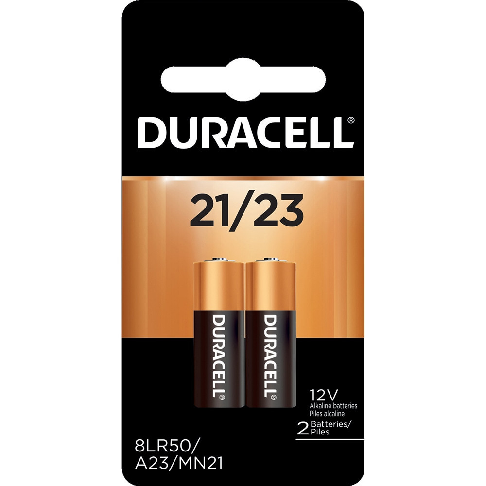 Duracell 00041333661506 Standard Battery: Size 21 & 23, Alkaline