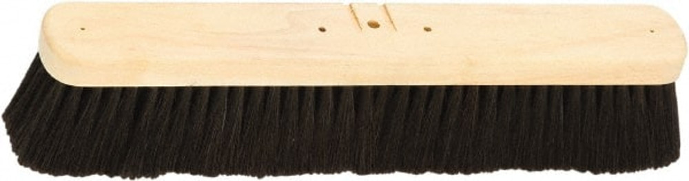 Ames True Temper 143812 Push Broom: 18" Wide, Tampico Bristle