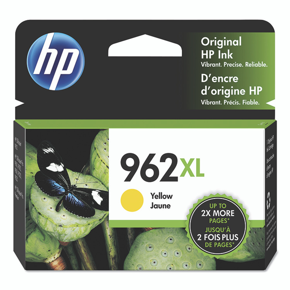 HEWLETT PACKARD SUPPLIES HP 3JA02AN HP 962XL, (3JA02AN) High-Yield Yellow Original Ink Cartridge