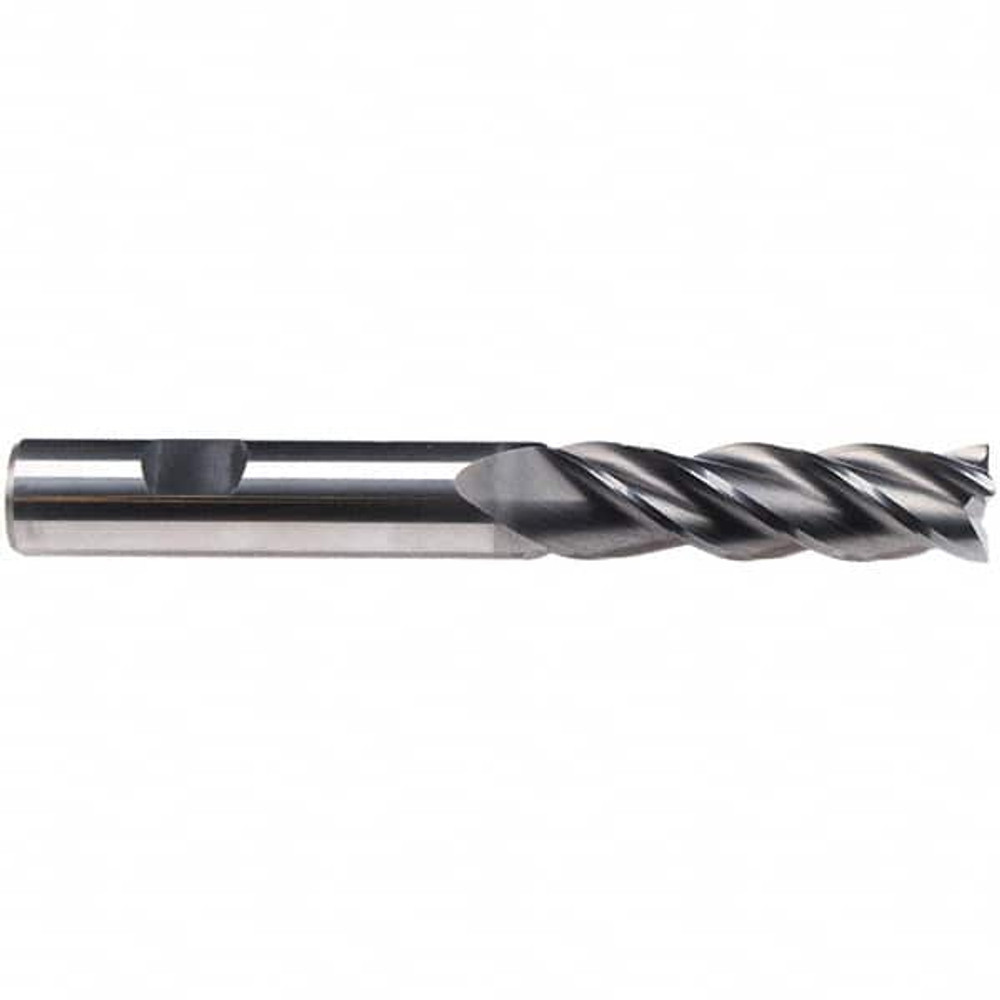 Emuge 2997L.1000 1" Diam 4-Flute 35-38° Solid Carbide 0.012" Chamfer Length Square Roughing & Finishing End Mill