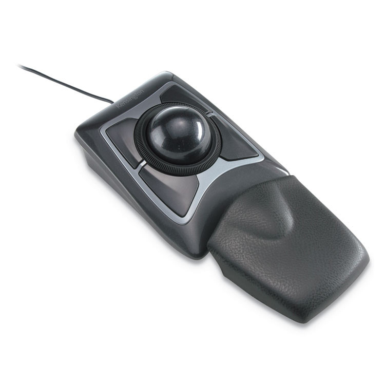 KENSINGTON 64325 Expert Mouse Trackball, USB 2.0, Left/Right Hand Use, Black/Silver