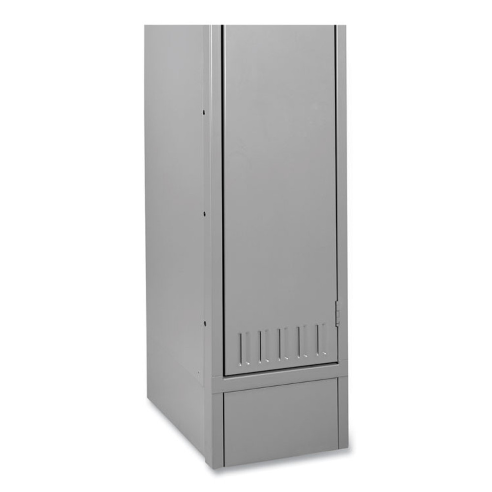 TENNSCO CLB-1218MG Optional Locker Base, 12w x 18d x 6h, Medium Gray