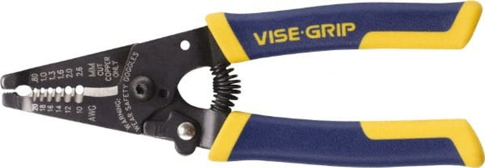 Irwin 2078316 Wire Stripper: 20 AWG to 10 AWG Max Capacity