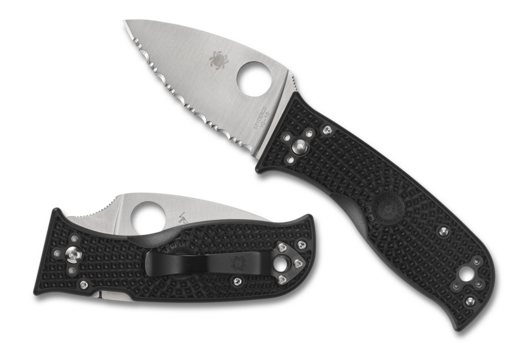 Spyderco C69PBK3 Lil' Temperance 3 Lightweight Plain