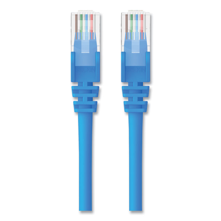 BELKIN COMPONENTS A3L98B25BLUS CAT6 UTP Computer Patch Cable, 25 ft, Blue