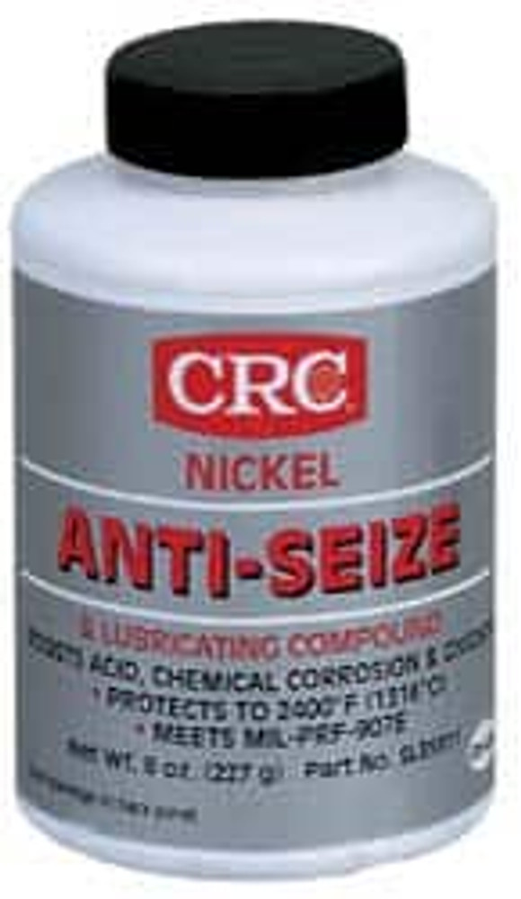 CRC 1007945 High Temperature Anti-Seize Lubricant: 8 oz Bottle