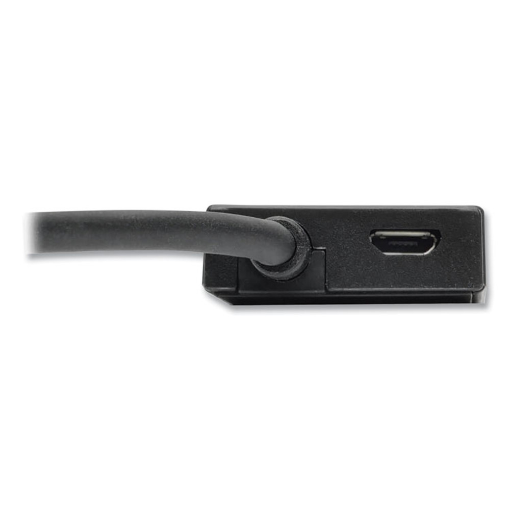 EATON CORPORATION Tripp Lite by U360004SLIM Ultra-Slim Portable USB 3.0 SuperSpeed Hub, 4 Ports, Black