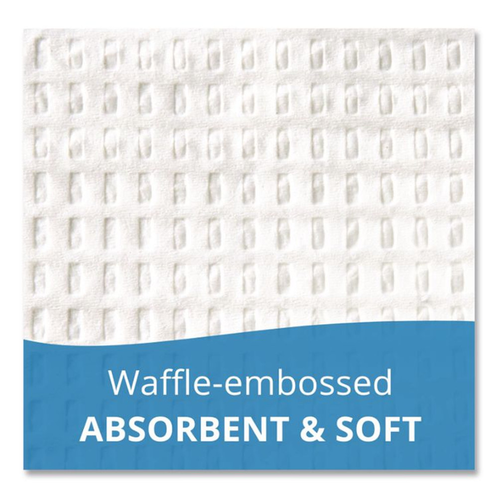 TIDI PRODUCTS 918101 Ultimate Medical Towels, Waffle Embossed, 3-Ply, 13 x 18, White, 500/Carton