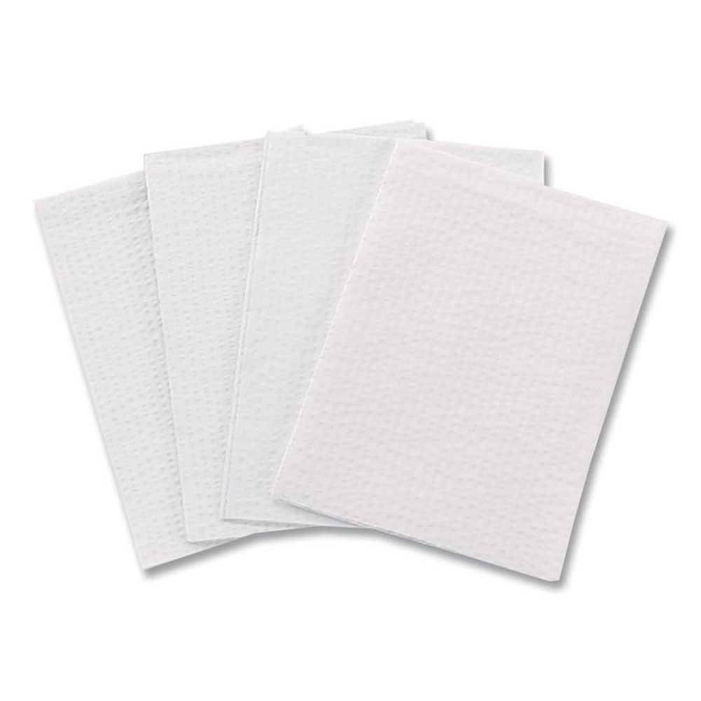 TIDI PRODUCTS 918101 Ultimate Medical Towels, Waffle Embossed, 3-Ply, 13 x 18, White, 500/Carton