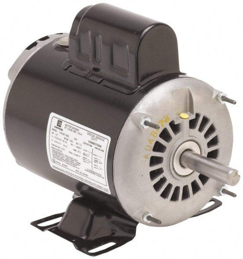 US Motors D7C2K21 Single Phase Permanent Split Capacitor (PSC) AC Motor: ODP Enclosure