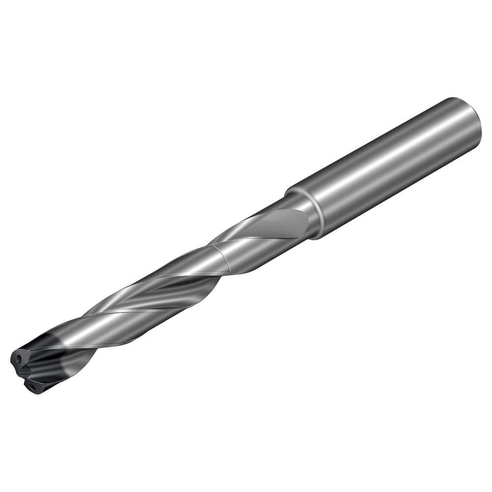 Sandvik Coromant 8420833 Screw Machine Length Drill Bits; Drill Bit Size (mm): 4.00 ; Drill Bit Size (Decimal Inch): 0.1575 ; Tool Material: Solid Carbide ; Cutting Direction: Right Hand ; Coating/Finish: TiAlSiN ; Number Of Flutes: 2