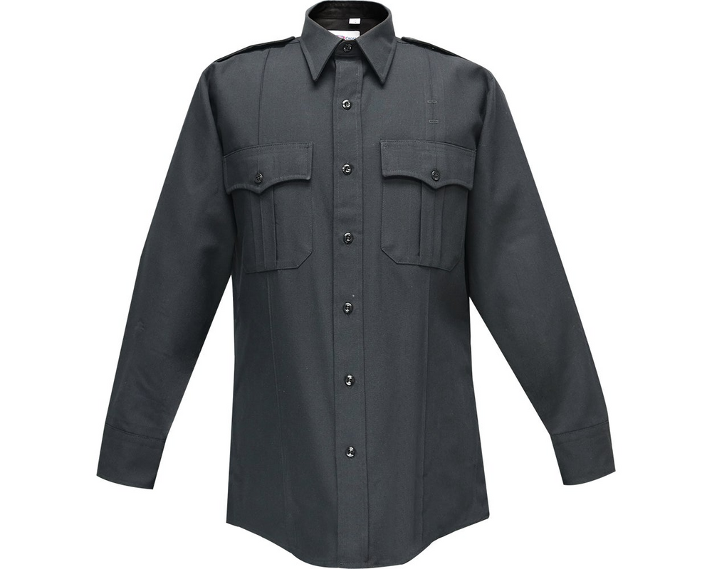 Flying Cross 47W66 10 17.5 34/35 Deluxe Tropical Long Sleeve Shirt