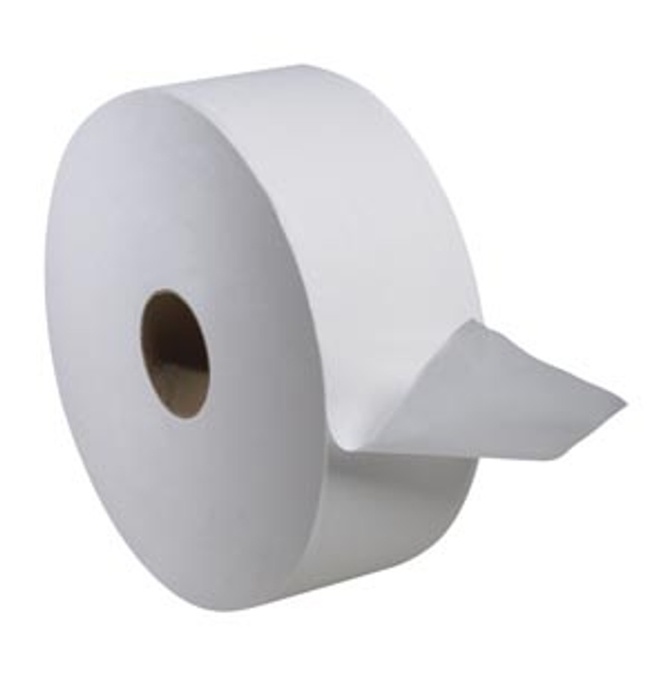Essity Professional Hygiene North America, LLC  12021502 Bath Tissue Roll, Jumbo, Advanced, White, 2-Ply, T1, 1600ft, 3.6" x 10", 6 rl/cs (90 cs/plt)