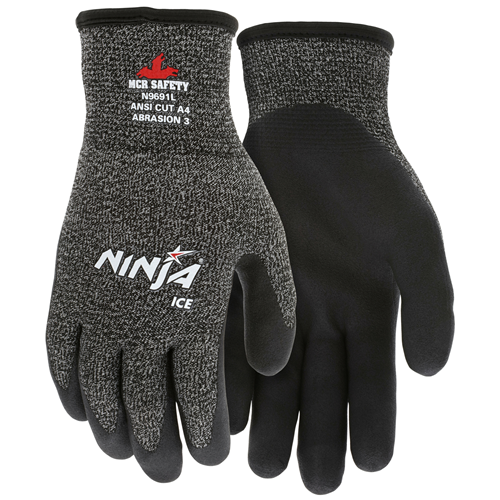 MCR Safety N9691XL Ninja Ice Cut,7G Inside-15G Outside