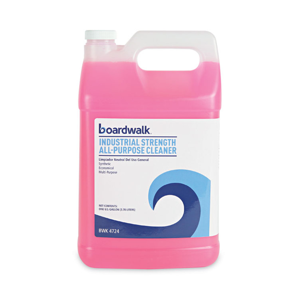 BOARDWALK 4724EA Industrial Strength All-Purpose Cleaner, Unscented, 1 gal Bottle