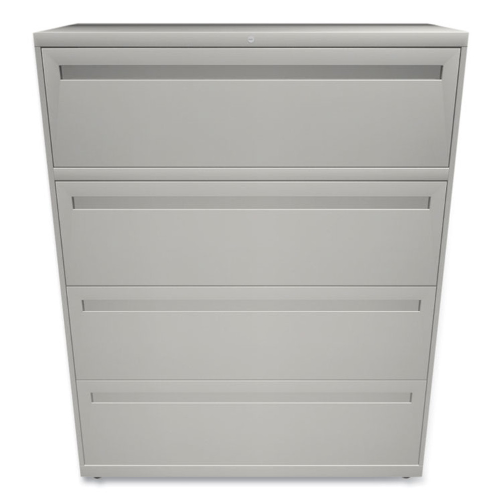 HON COMPANY 794LQ Brigade 700 Series Lateral File, 4 Legal/Letter-Size File Drawers, Light Gray, 42" x 18" x 52.5"