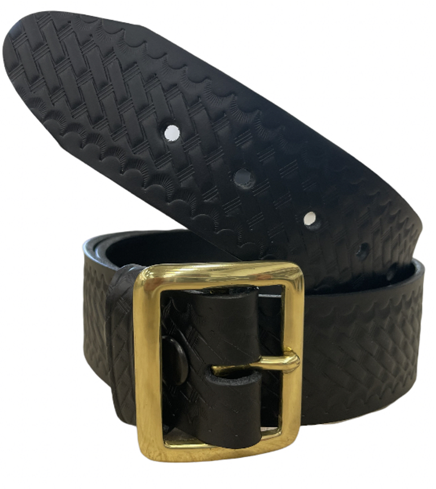 Perfect Fit 6001-BW-BR-38 1.75'' Garrison Economy Belt