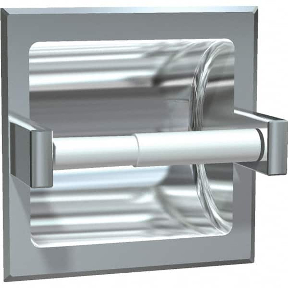 ASI-American Specialties, Inc. 10-7402-S Standard Single Roll Stainless Steel Toilet Tissue Dispenser
