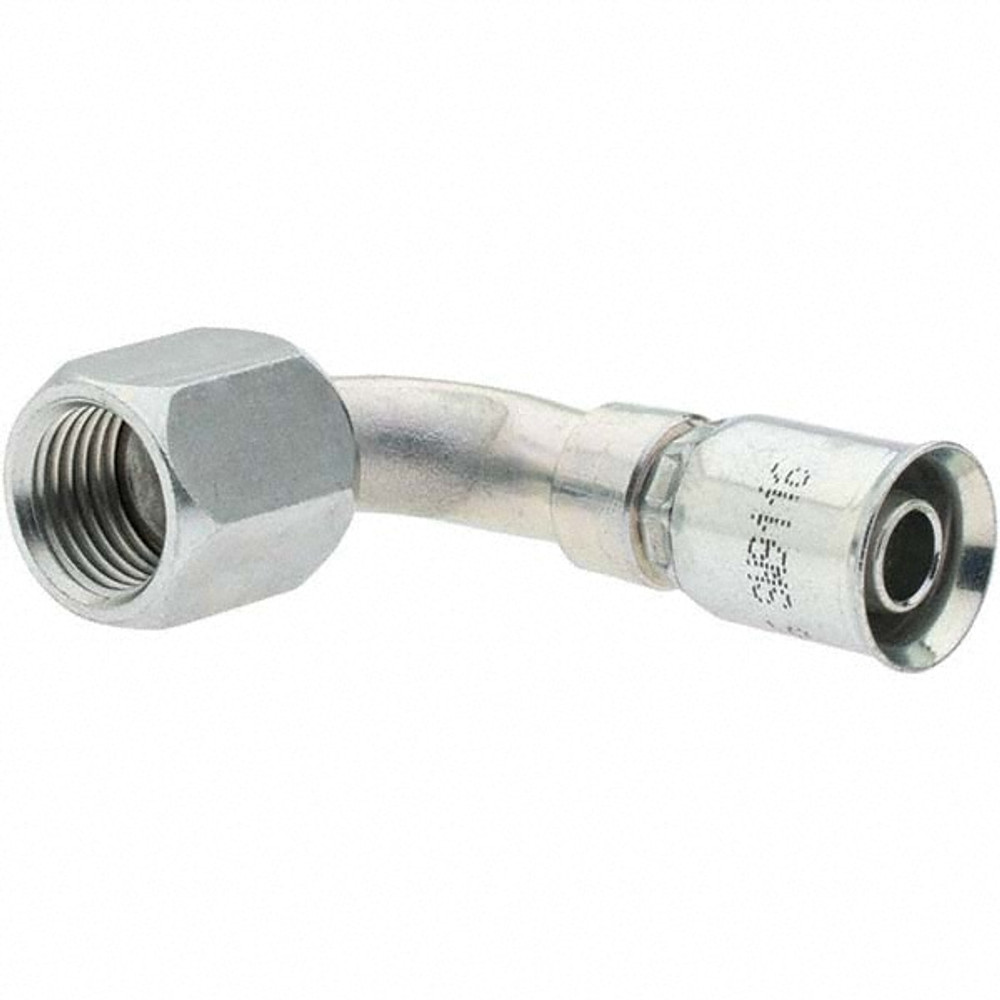 Parker BDPX-00033 Hydraulic Hose Female JIC Swivel 90 ° Elbow: 5 mm, 9/16-18