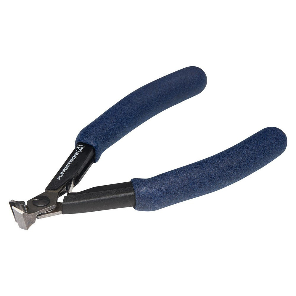 Lindstrom Tool HS7291 Cutting Pliers; Insulated: No ; Cutting Capacity: 0.05in ; Overall Length: 4.25 ; Overall Length (Inch): 4-1/4 ; Cutting Style: Flush ; Handle Color: Blue