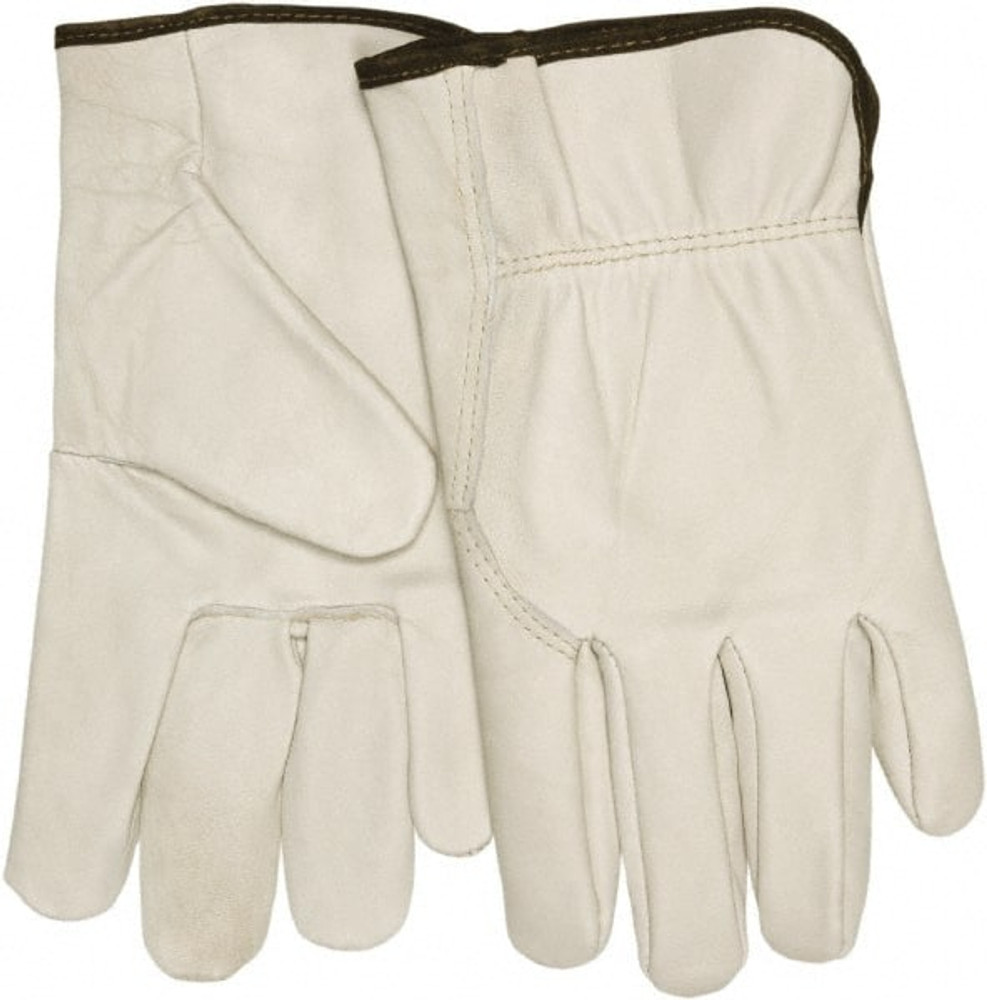 MCR Safety 3214L Leather Work Gloves