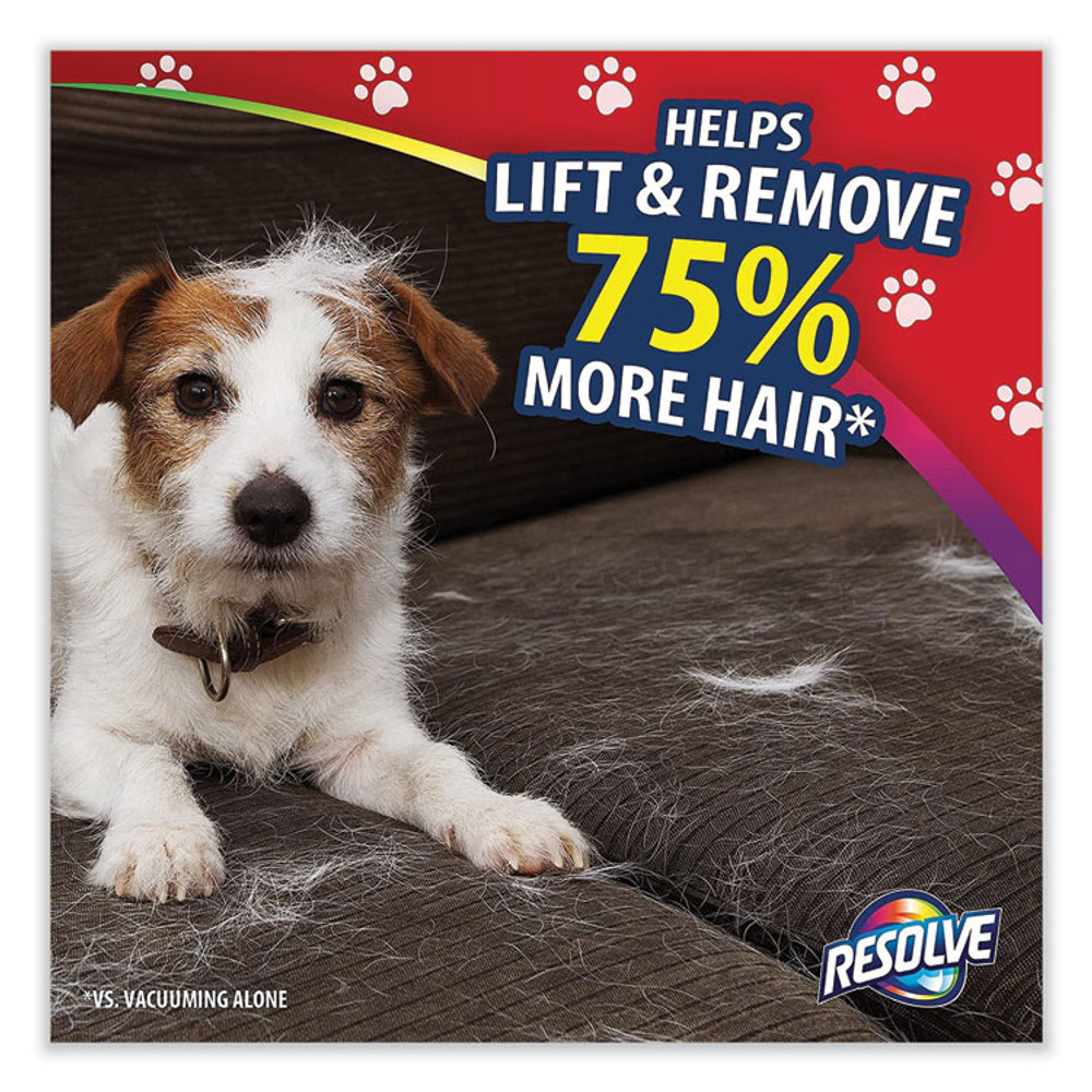 RECKITT BENCKISER RESOLVE® 99713CT Pet Expert Hair Eliminator, Floral, 18 oz Aerosol Spray, 6/Carton