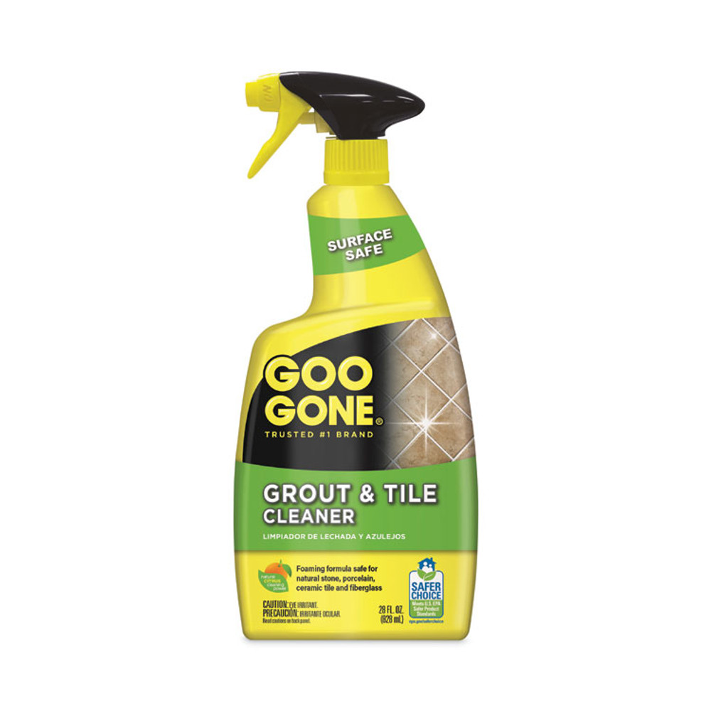 WEIMAN Goo Gone® 2054AEA Grout and Tile Cleaner, Citrus Scent, 28 oz Trigger Spray Bottle