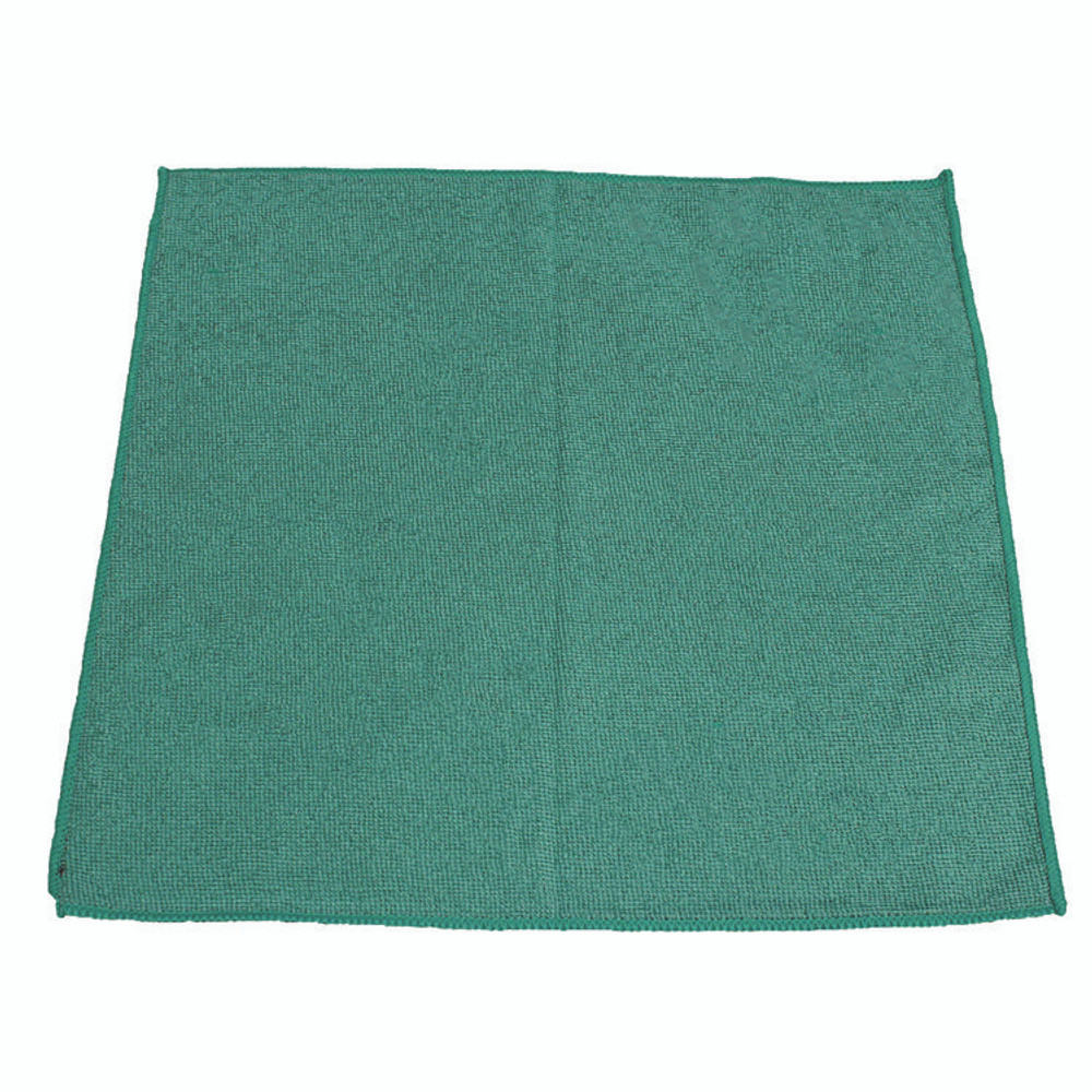 IMPACT PRODUCTS, LLC LFK301 Lightweight Microfiber Cloths, 16 x 16, Green, 240/Carton
